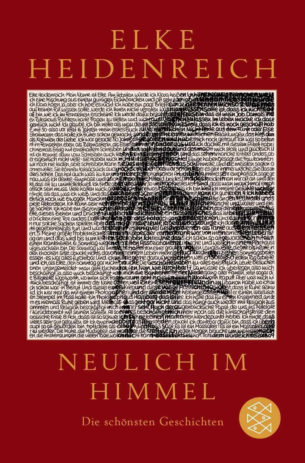 Cover: 9783596711321 | Neulich im Himmel | Die schönsten Geschichten | Elke Heidenreich