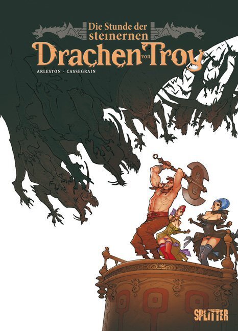 Cover: 9783868694185 | Die Stunde der steinernen Drachen von Troy | Arleston (u. a.) | Buch