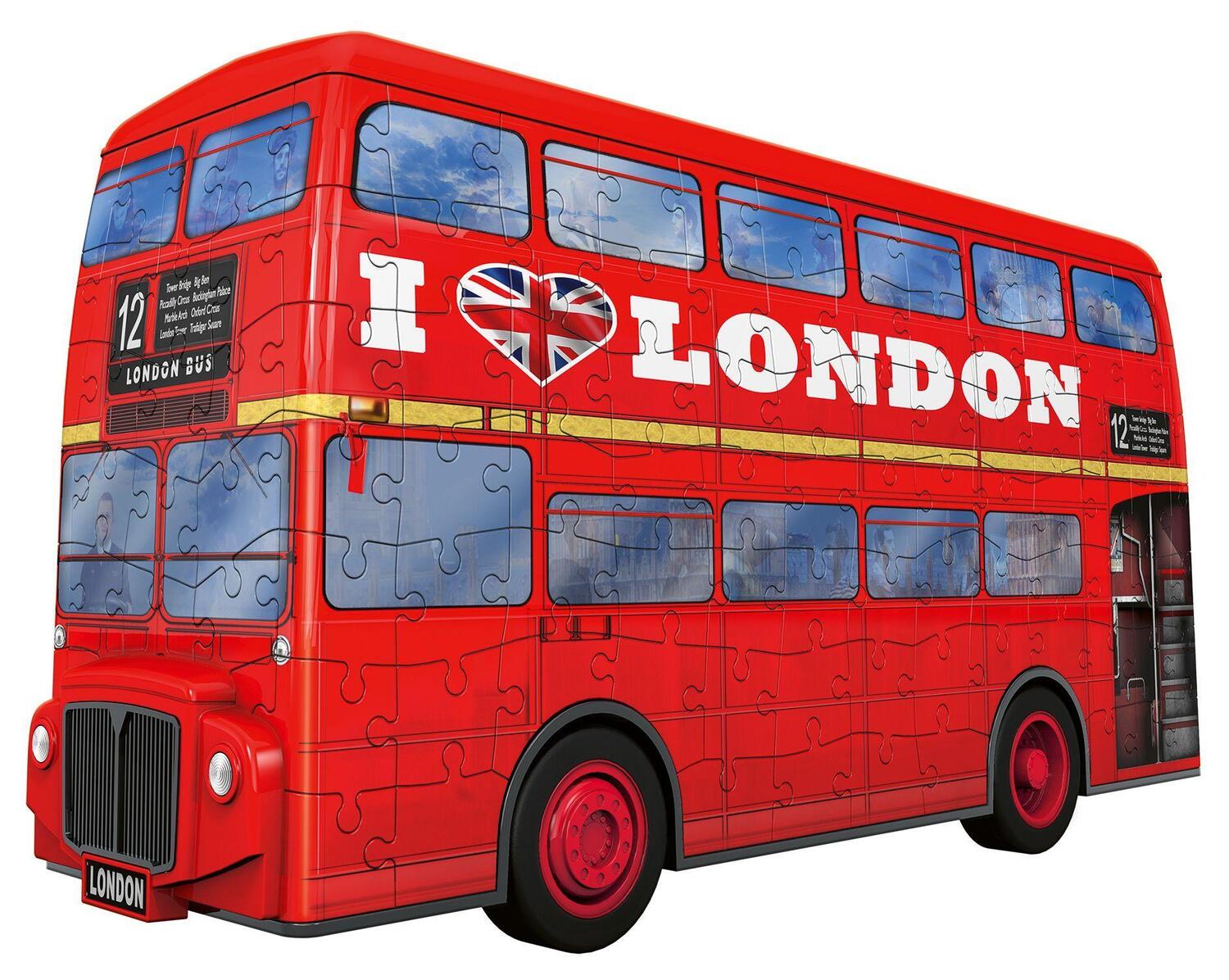 Bild: 4005556125340 | London Bus | Erleben Sie Puzzeln in der 3. Dimension | Spiel | Deutsch