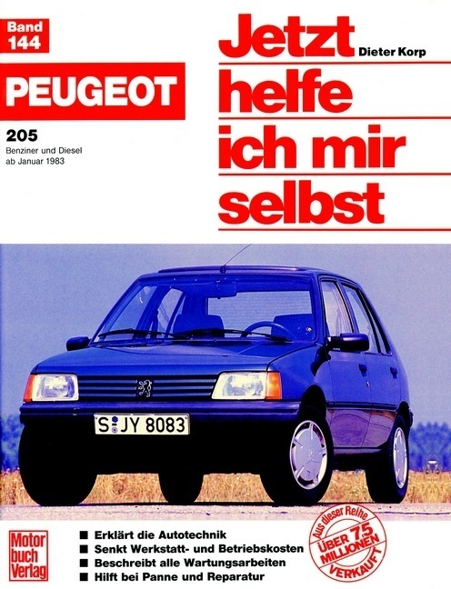 Cover: 9783613013711 | Peugeot 205 Benziner und Diesel | Ab Januar 1983 | Dieter Korp | Buch