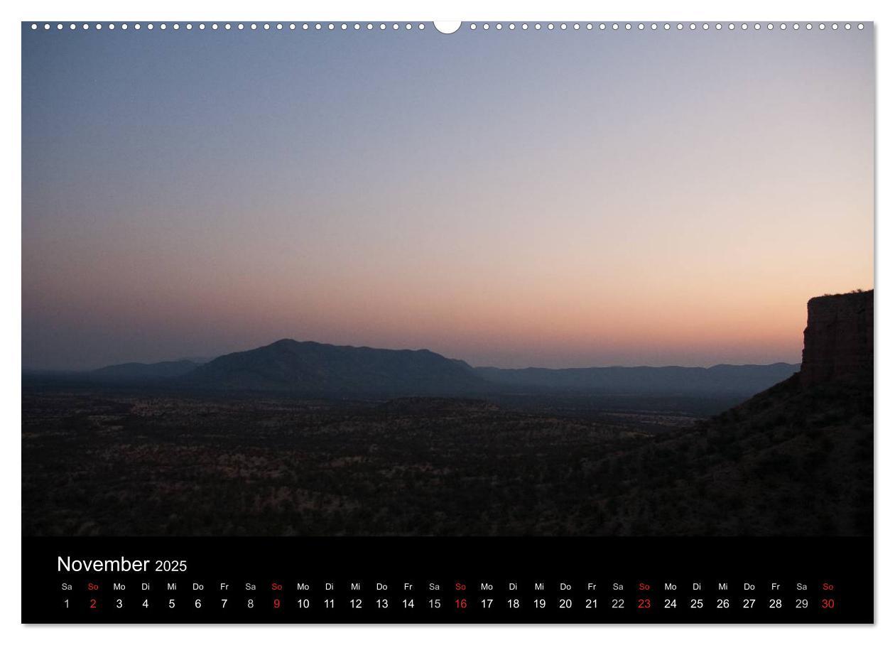 Bild: 9783435828708 | Namibia (Wandkalender 2025 DIN A2 quer), CALVENDO Monatskalender