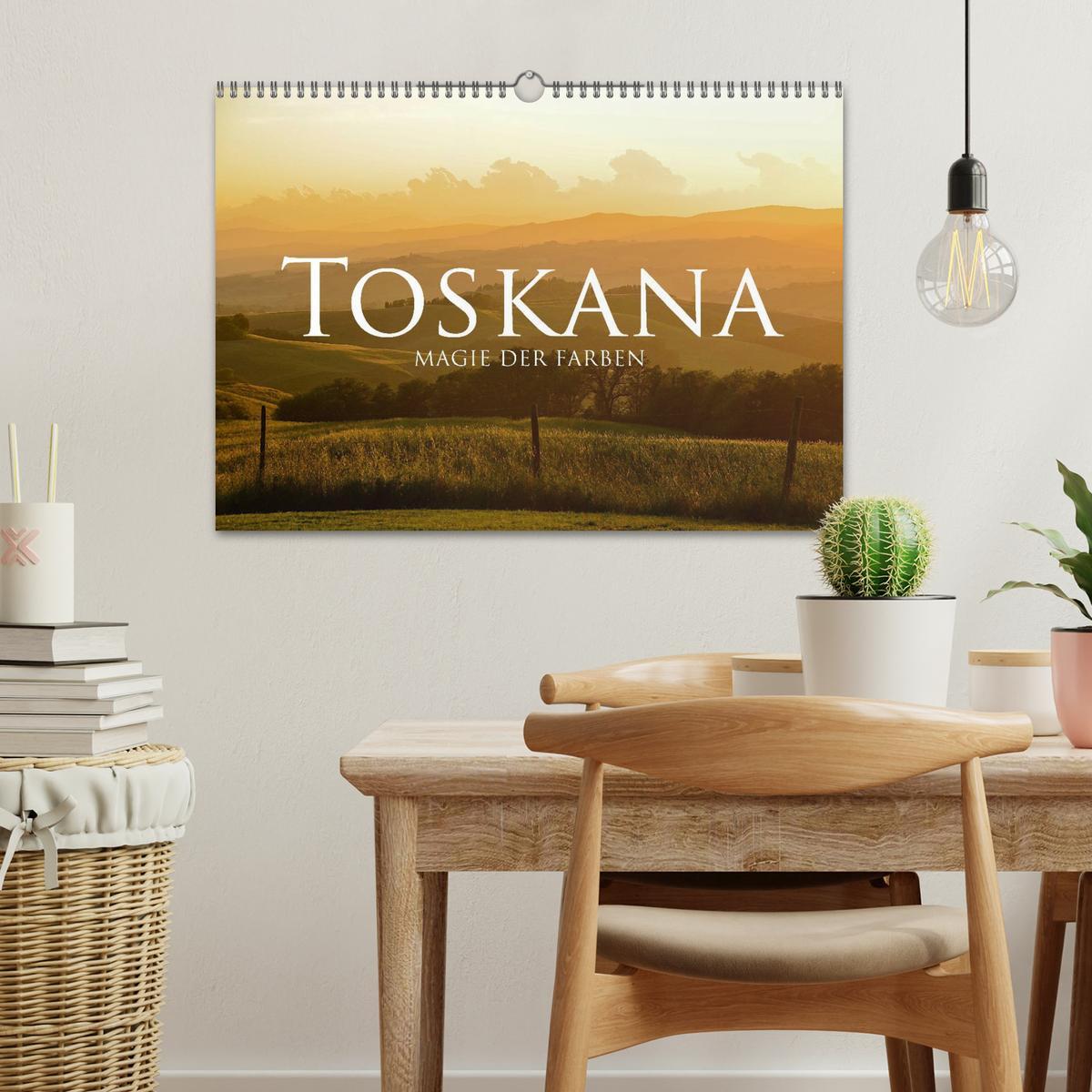 Bild: 9783435525423 | Toskana ¿ Magie der Farben (Wandkalender 2025 DIN A3 quer),...