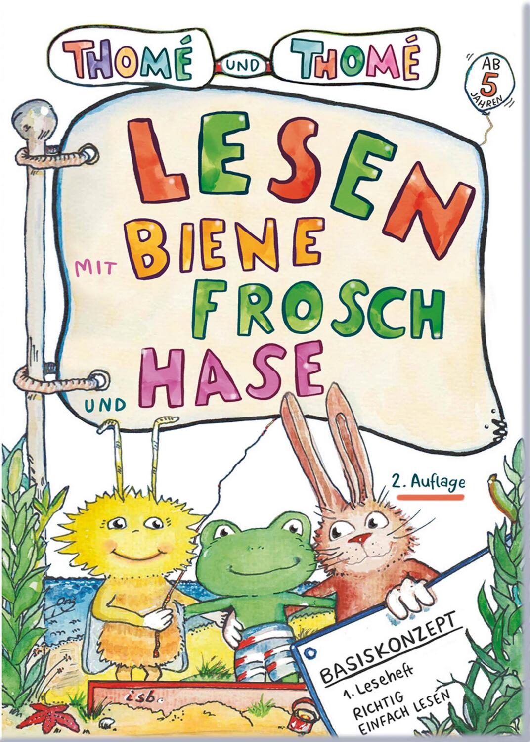 Cover: 9783942122375 | Lesen mit Biene, Frosch und Hase | Günther Thomé (u. a.) | Broschüre