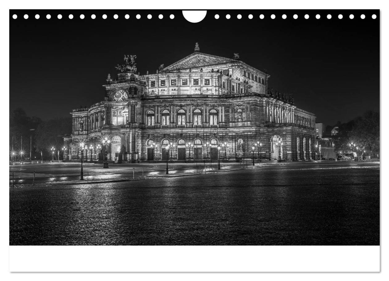 Bild: 9783435637478 | Dresden - Elbflorenz bei Nacht (Wandkalender 2025 DIN A4 quer),...