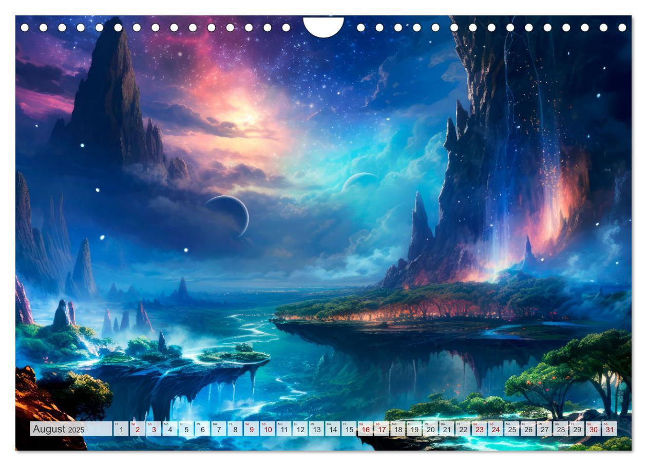 Bild: 9783383841729 | SCIENCE-FICTION Leben auf fernen Planeten (Wandkalender 2025 DIN A4...