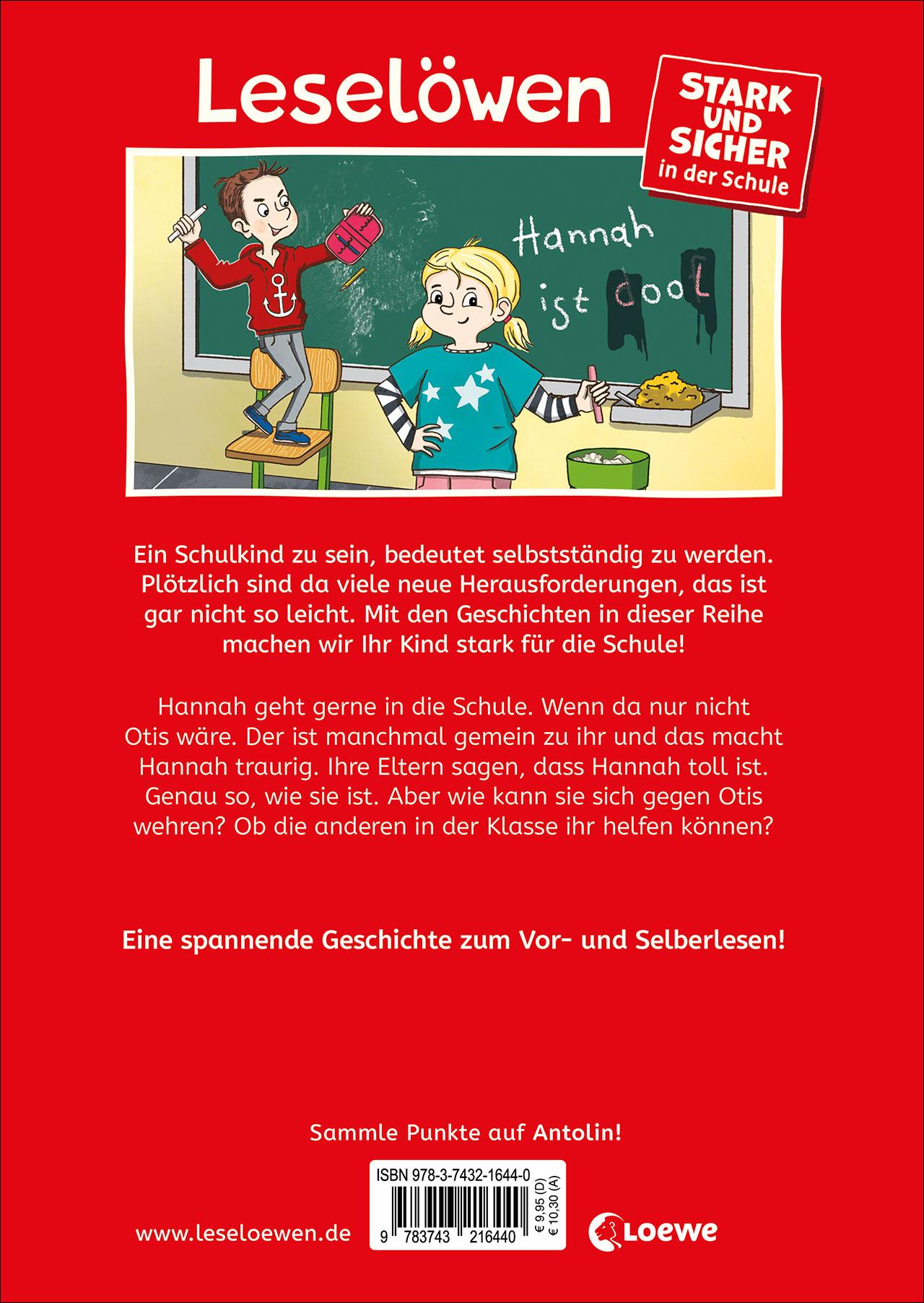 Rückseite: 9783743216440 | Leselöwen - stark und sicher in der Schule - Ich lasse mich nicht...