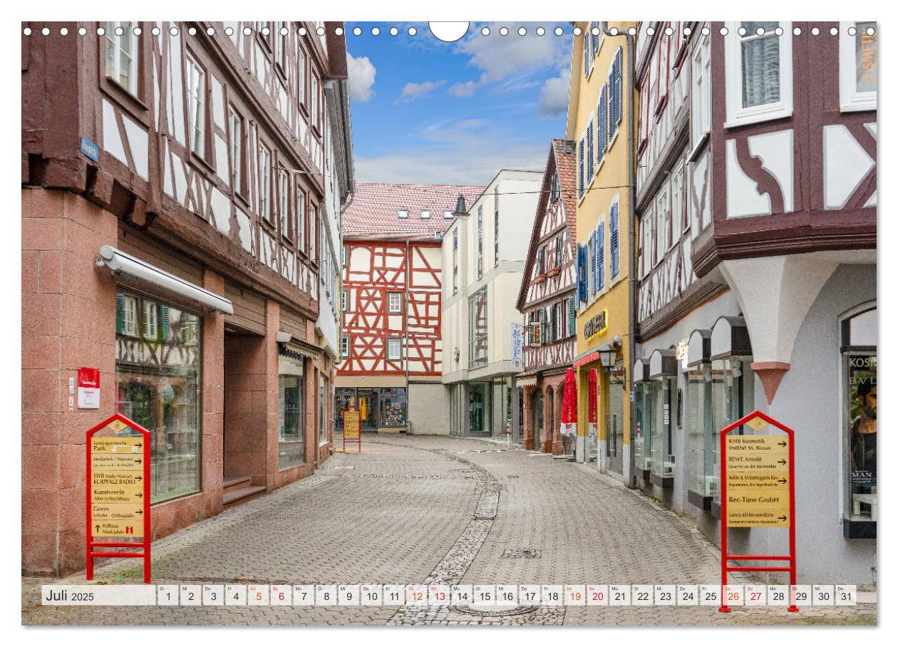 Bild: 9783435178261 | Mosbach Impressionen (Wandkalender 2025 DIN A3 quer), CALVENDO...