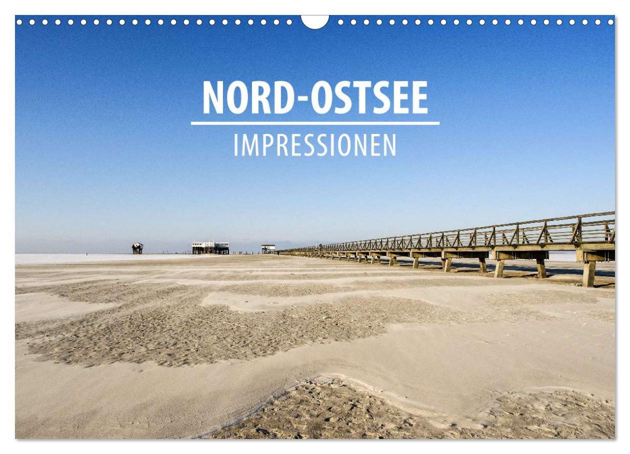 Cover: 9783435804559 | Nord-Ostsee Impressionen (Wandkalender 2025 DIN A3 quer), CALVENDO...