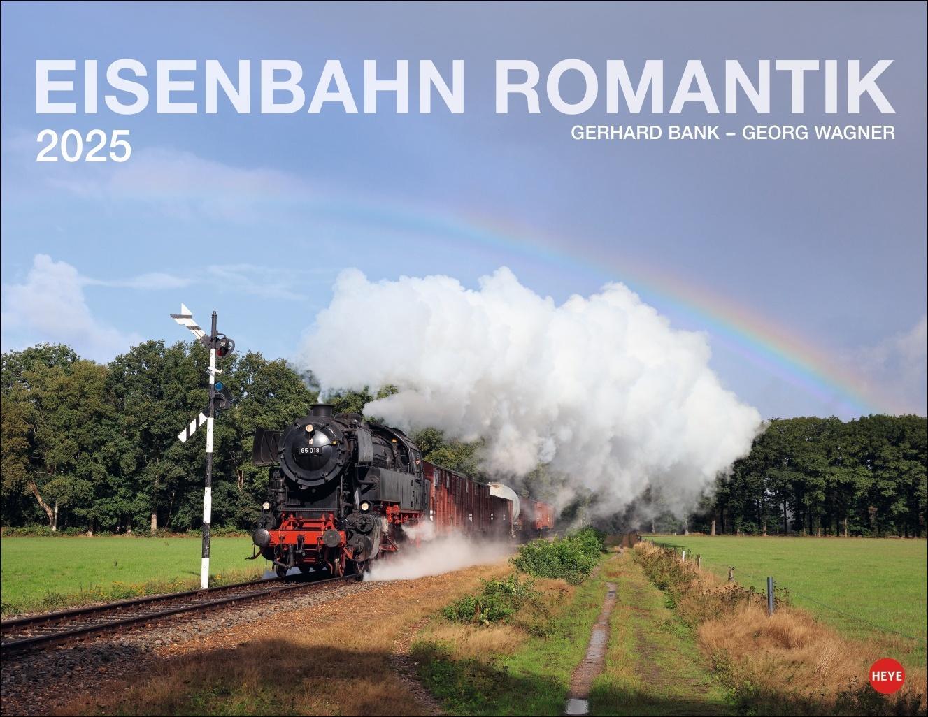 Cover: 9783756405152 | Eisenbahn Romantik Posterkalender 2025 | Kalender | Spiralbindung