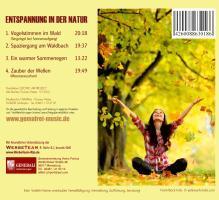 Bild: 4260088630186 | Der Klang der Natur - Wald, Bach, Regen und Meer (ohne Musik) | CD