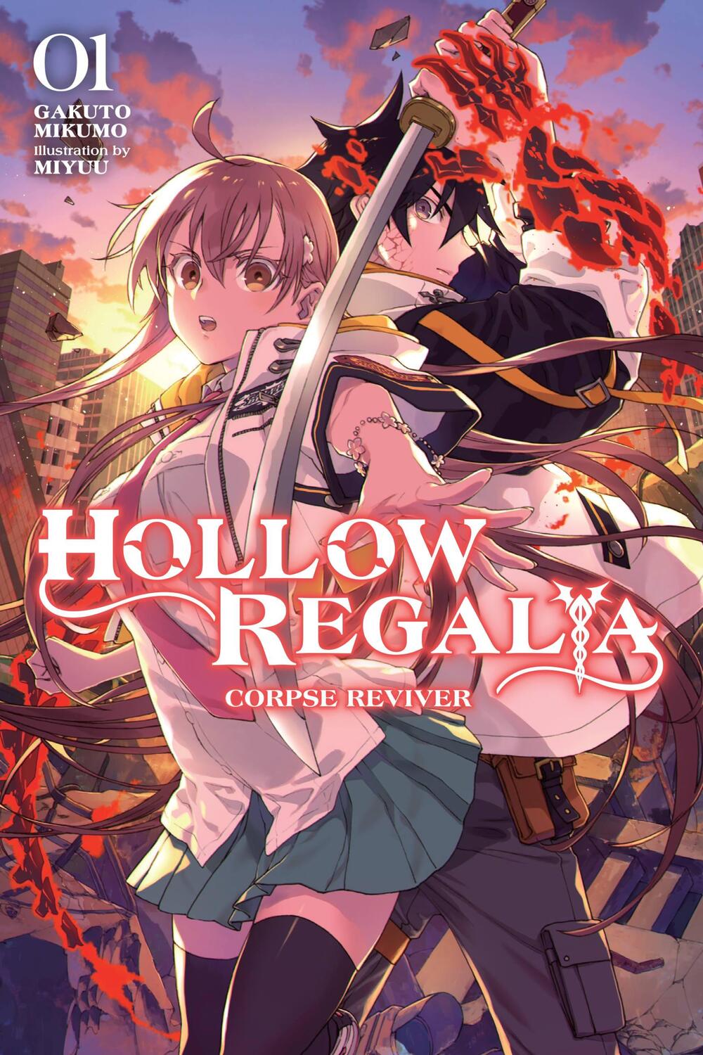 Cover: 9781975352790 | Hollow Regalia, Vol. 1 (light novel) | Gakuto Mikumo | Taschenbuch