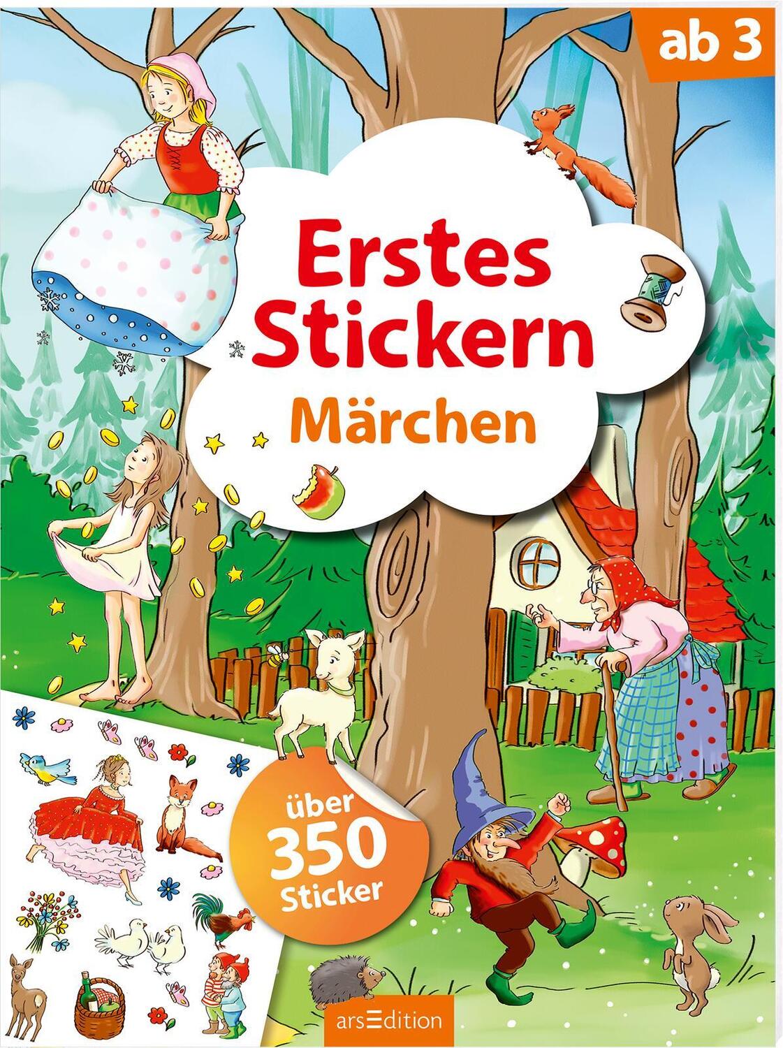 Cover: 9783845826486 | Erstes Stickern Märchen | über 350 Sticker | Taschenbuch | 24 S.