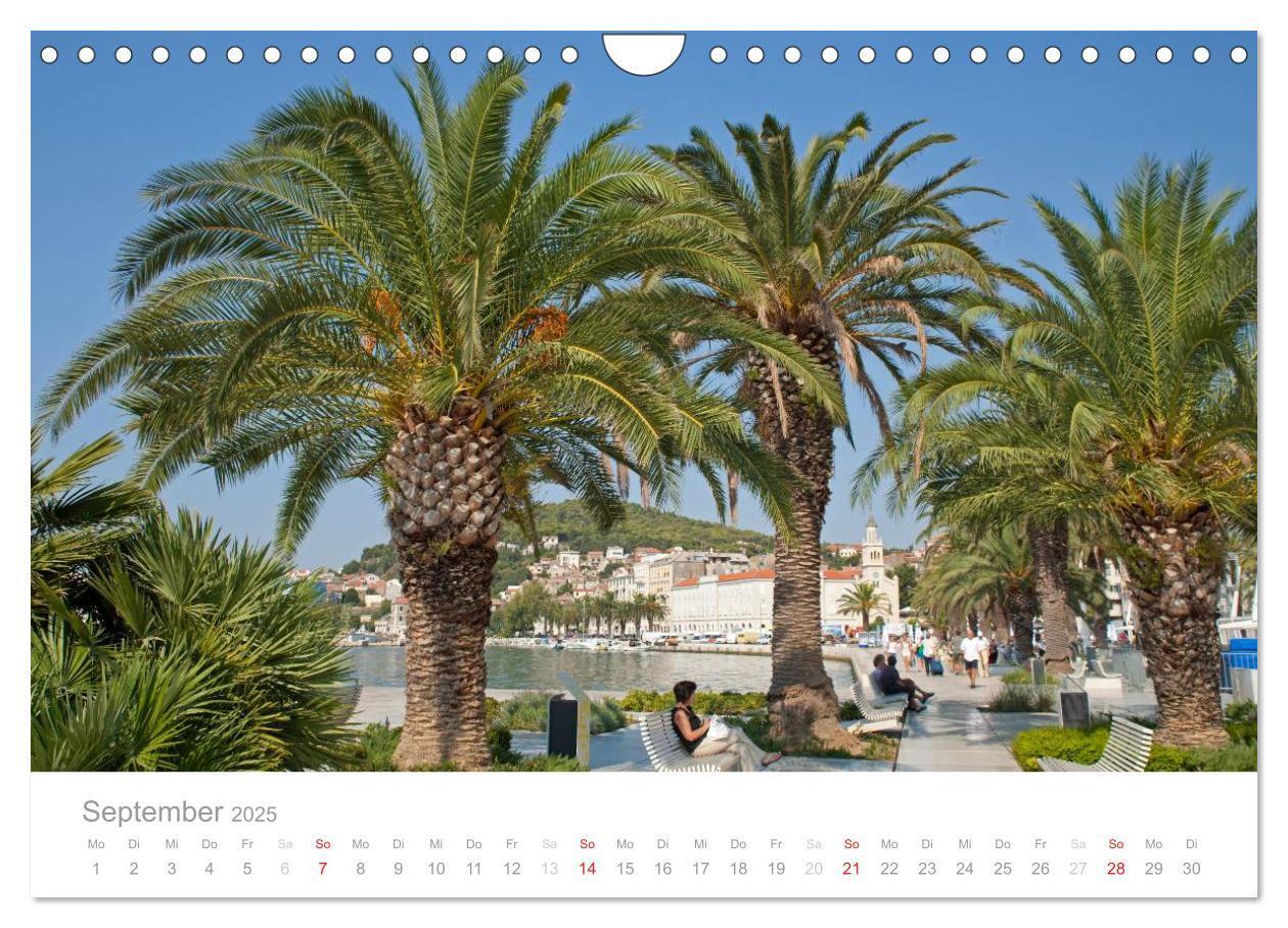 Bild: 9783435737468 | Kroatische Adriaküste (Wandkalender 2025 DIN A4 quer), CALVENDO...