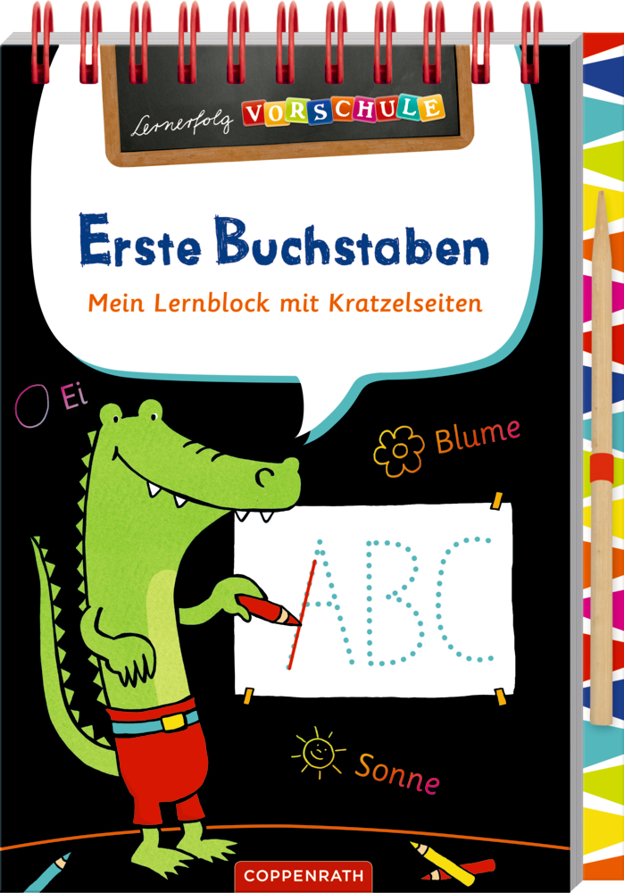 Cover: 9783649635291 | Erste Buchstaben | Mein Lernblock mit Kratzelseiten | Birgitt Carstens