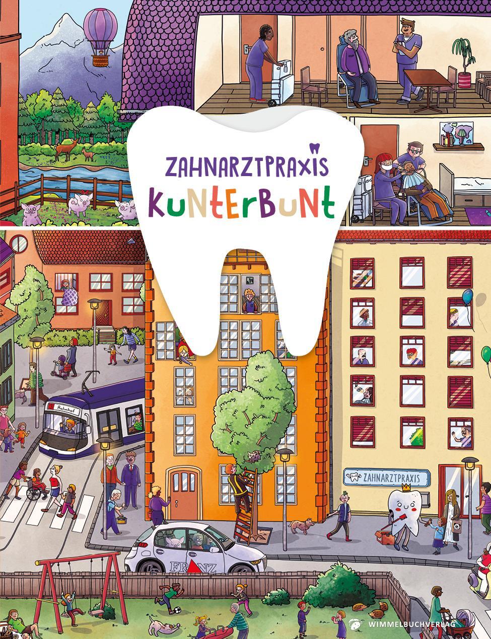 Cover: 9783985850907 | Zahnarztpraxis Kunterbunt Wimmelbuch | Buch | Deutsch | 2022