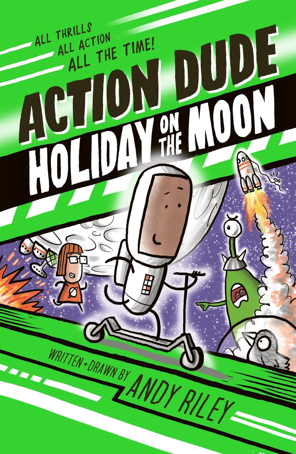 Cover: 9781801300612 | Holiday on the Moon | Andy Riley | Taschenbuch | Action Dude | 2023