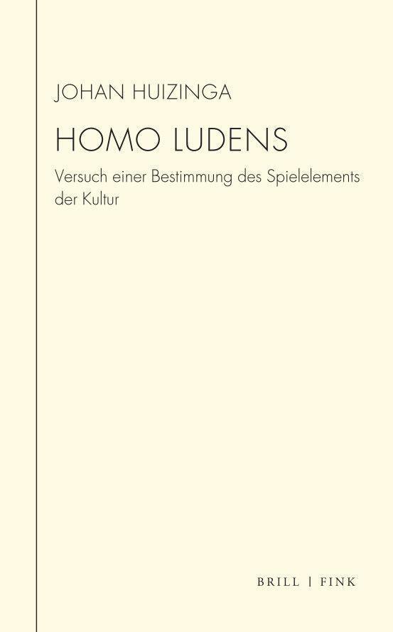 Cover: 9783770566785 | Homo Ludens | Johan Huizinga | Buch | Huizinga Schriften | 281 S.