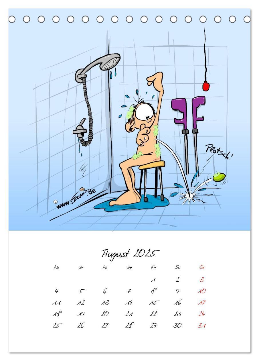 Bild: 9783457045312 | Trumix Cartoons - Gesundheit (Tischkalender 2025 DIN A5 hoch),...