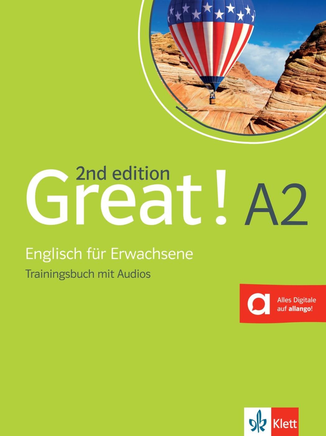 Cover: 9783125017559 | Great! A2, 2nd edition. Trainingsbuch + Audios online | Rona McGeoch