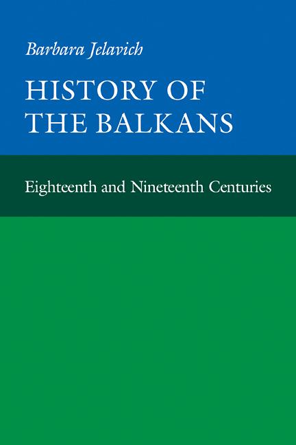 Cover: 9780521274586 | History of the Balkans | Volume I | Barbara Jelavich | Taschenbuch