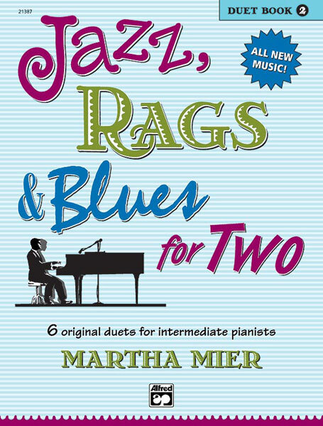 Cover: 38081206202 | Jazz, Rags &amp; Blues for 2 Book 2 | Martha Mier | Buch