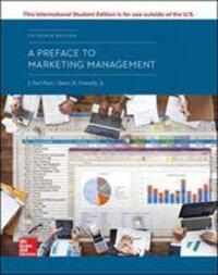 Cover: 9781260287257 | ISE A Preface to Marketing Management | J. Paul Peter (u. a.) | Buch