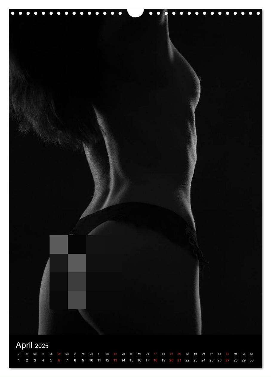 Bild: 9783457080955 | Erotische Silhouetten / CH-Version (Wandkalender 2025 DIN A3 hoch),...