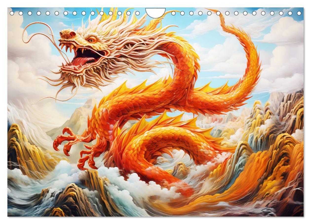 Bild: 9783383834004 | Drachen-Jahr - Kalenderplaner im Stile des chinesischen...