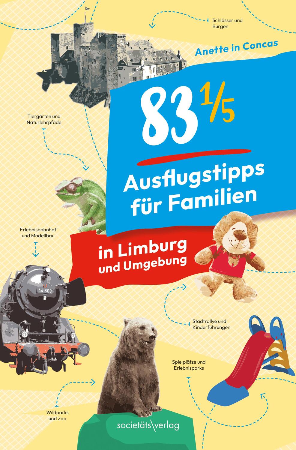 Cover: 9783955424633 | 83 1/5 Ausflugstipps für Familien in Limburg und Umgebung | Concas