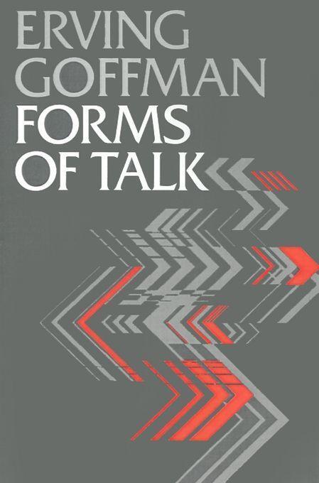 Cover: 9780812211122 | Forms of Talk | Erving Goffman | Taschenbuch | Englisch | 1981