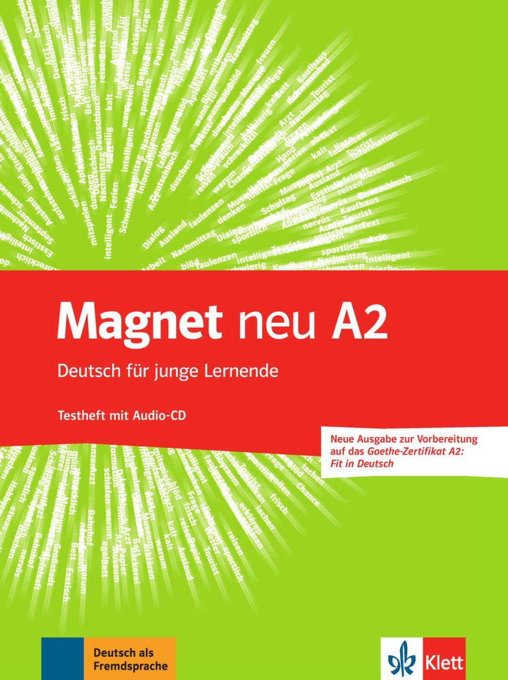 Cover: 9783126761321 | Magnet neu A2. Testheft + Audio-CD (Goethe-Zertifikat A2: Fit in...