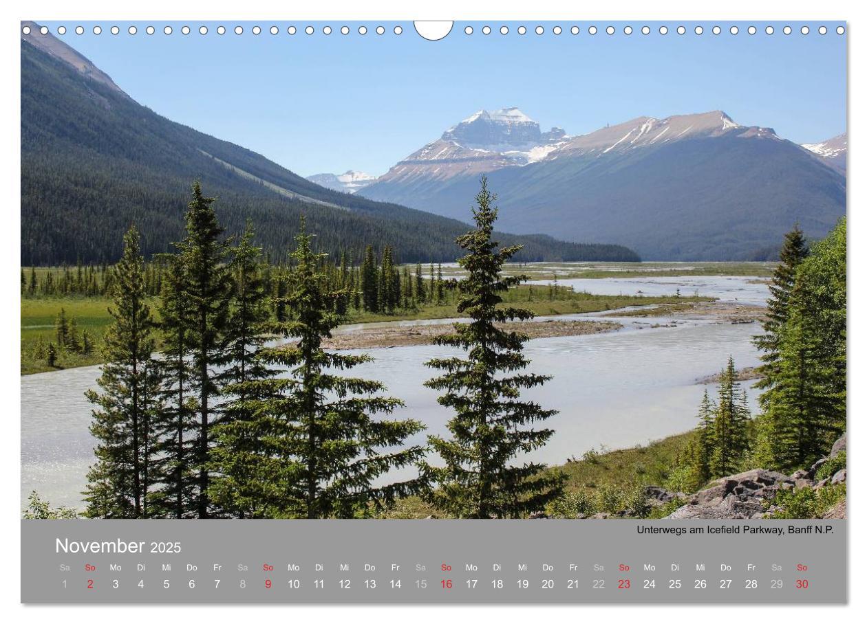 Bild: 9783435576203 | Rocky Mountains 2025 (Wandkalender 2025 DIN A3 quer), CALVENDO...