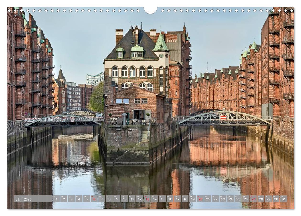 Bild: 9783435508815 | Hamburg Stadt an der Alster und Elbe (Wandkalender 2025 DIN A3...