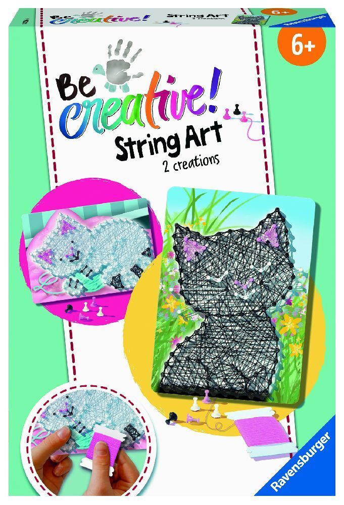 Cover: 4005556182466 | Ravensburger 18246 String Art Cats - Kreative Fadenbilder mit süßen...