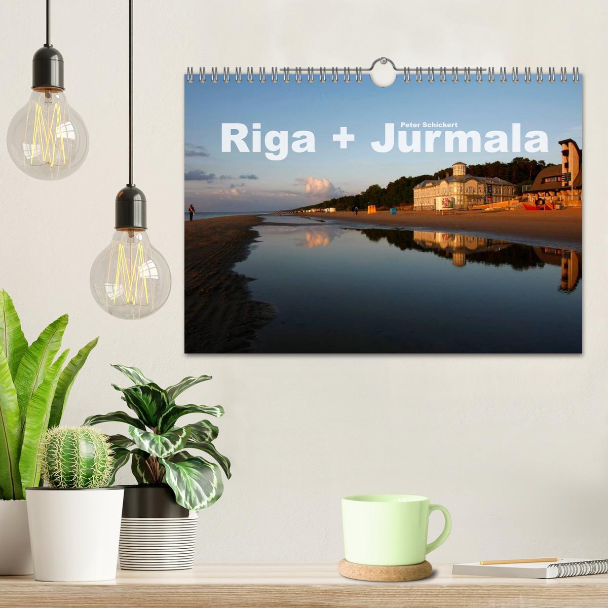 Bild: 9783435730018 | Riga + Jurmala (Wandkalender 2025 DIN A4 quer), CALVENDO...