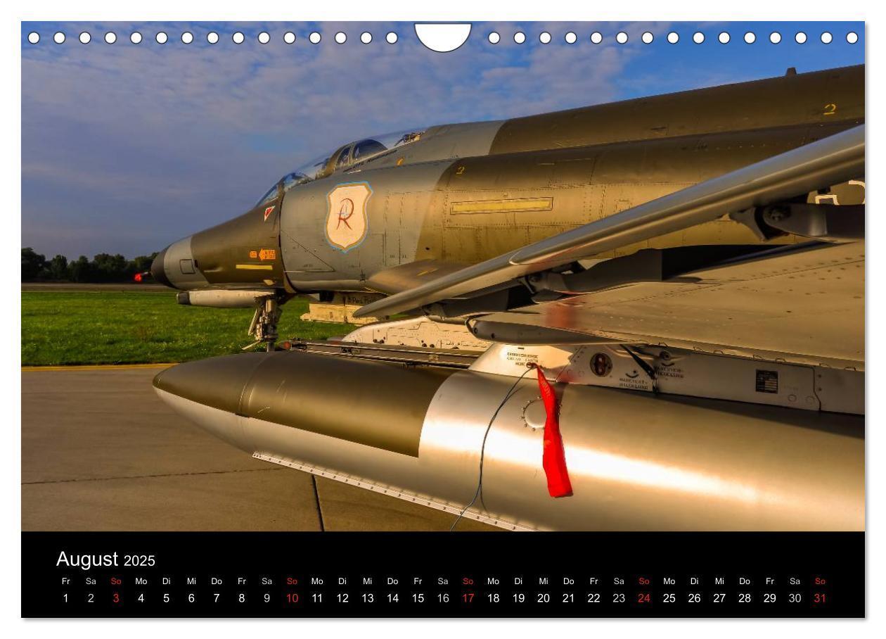 Bild: 9783435714544 | Phantoms bei der Luftwaffe (Wandkalender 2025 DIN A4 quer),...