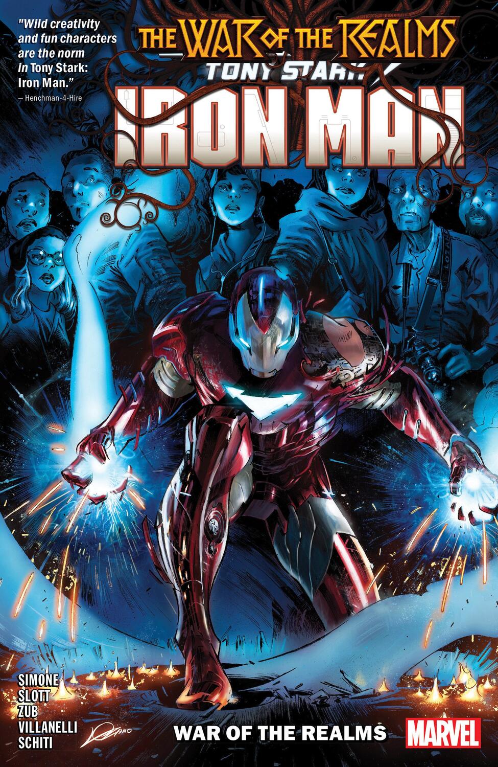 Cover: 9781302914431 | Tony Stark: Iron Man Vol. 3 - War of the Realms | Gail Simone (u. a.)