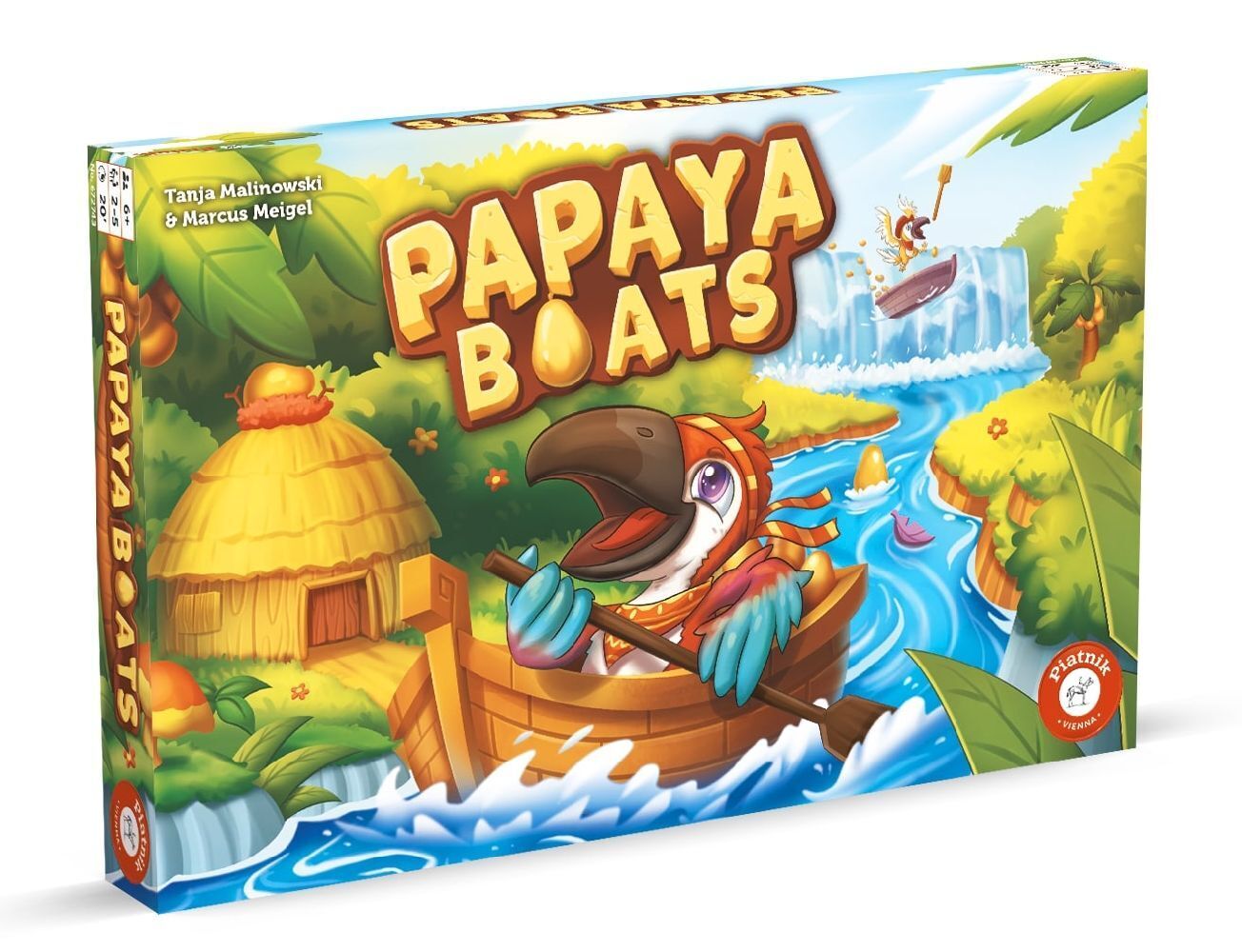 Cover: 9001890672743 | Papaya Boats | Bluffen um die suessesten Papayas | Spiel | 6727 | 2024