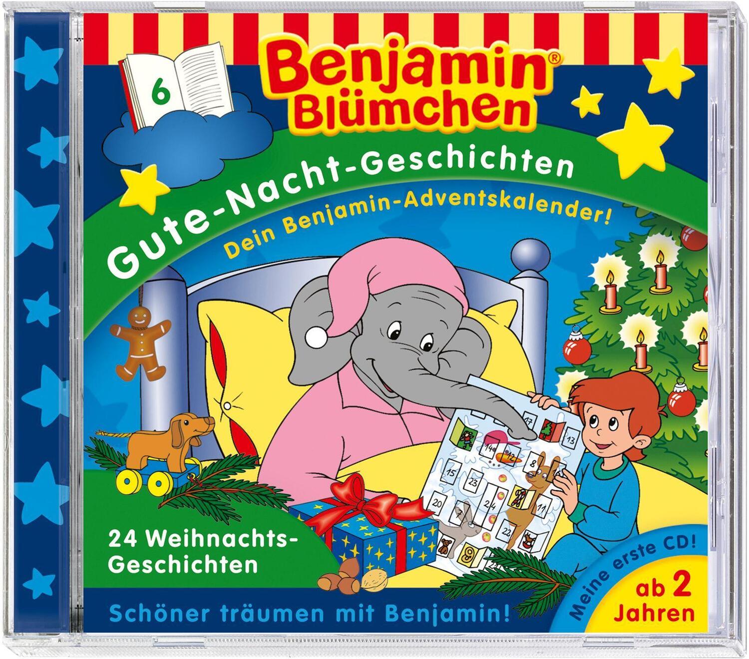 Cover: 4001504250164 | Gute-Nacht-Geschichten-Folge 06 | Benjamin Blümchen | Audio-CD | 2007
