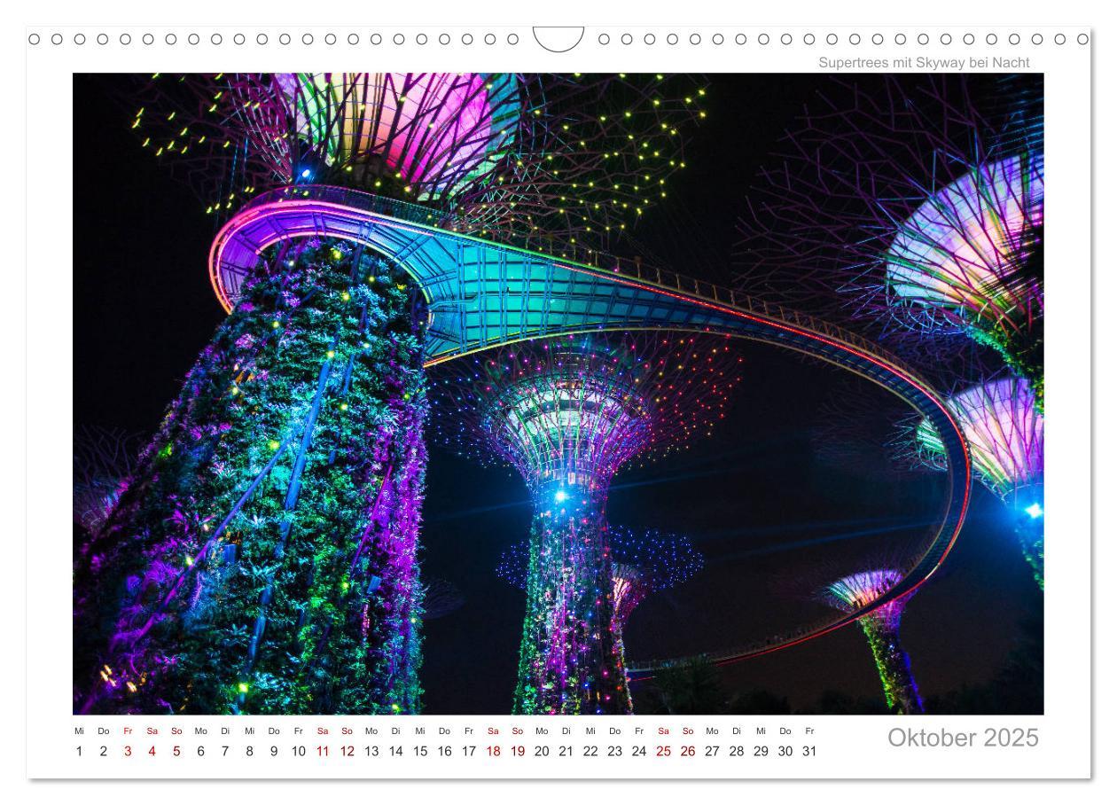 Bild: 9783383816659 | Singapur: Zwischen Wolkenkratzern und Superbäumen (Wandkalender...