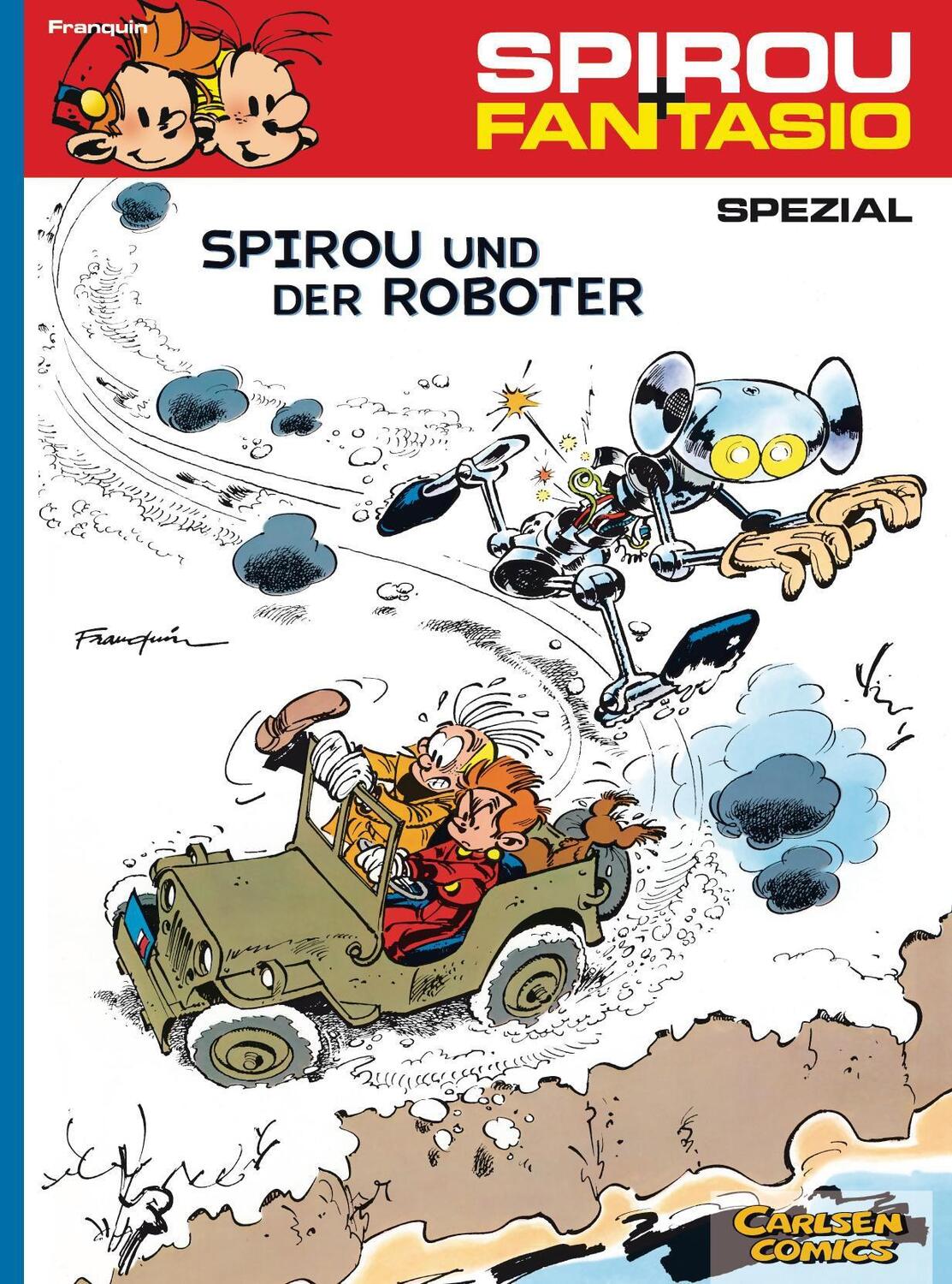 Cover: 9783551776983 | Spirou und Fantasio Spezial 10: Spirou und der Roboter | Franquin