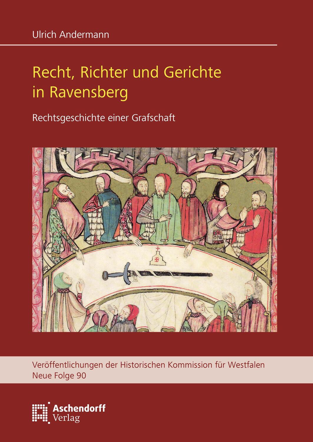 Cover: 9783402151525 | Recht, Richter und Gerichte in Ravensberg | Ulrich Andermann | Buch