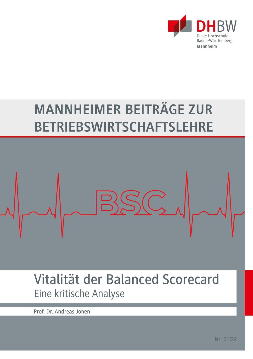 Cover: 9783755700227 | Vitalität der Balanced Scorecard | Andreas Jonen | Taschenbuch