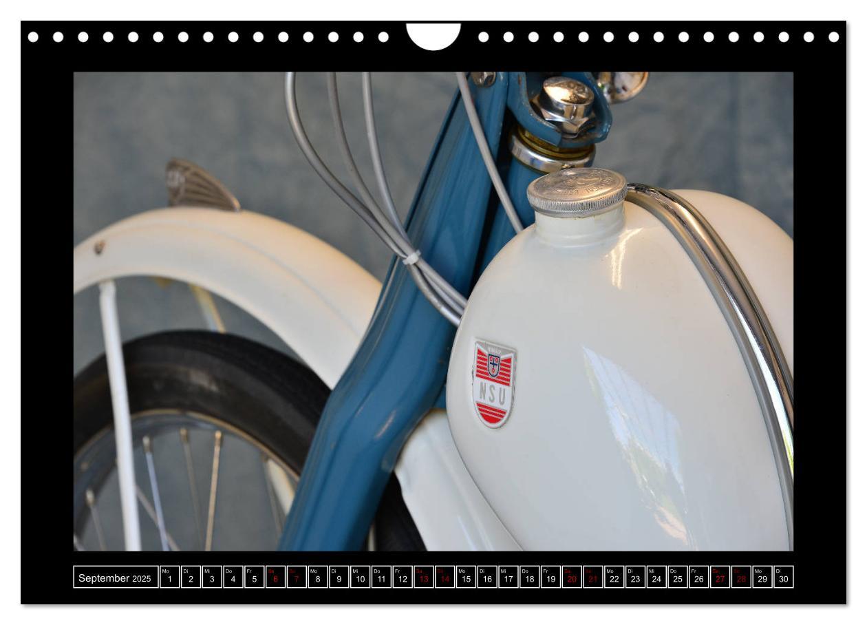 Bild: 9783435405459 | NSU Quickly - Mein Moped (Wandkalender 2025 DIN A4 quer), CALVENDO...