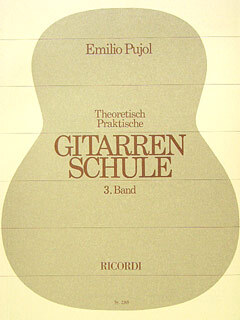 Cover: 9790204222650 | Theoretisch-praktische Gitarrenschule Band 3 | Emilio Pujol | Buch