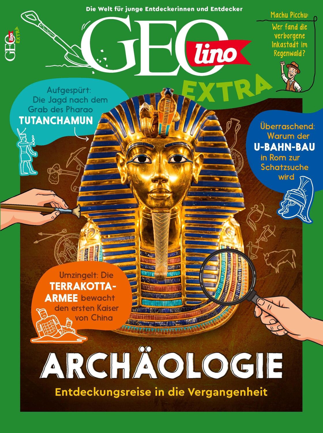 Cover: 9783652012645 | GEOlino extra 102/2023 - Archäologie | Juliane van Treeck | Buch