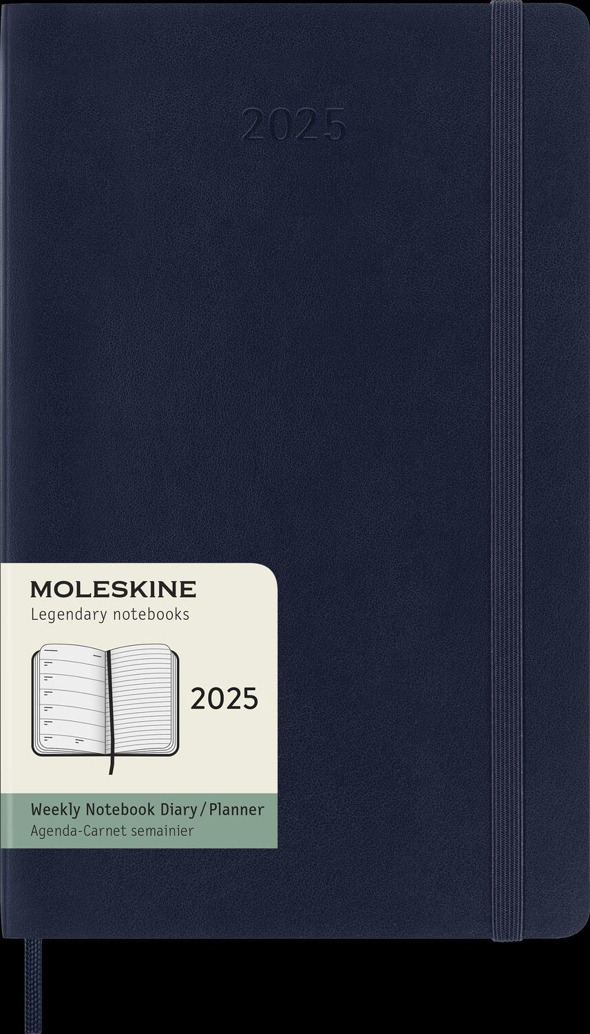 Bild: 8056999270292 | Moleskine 12 Monate Wochen Notizkalender 2025, Large/A5, 1 Wo = 1...