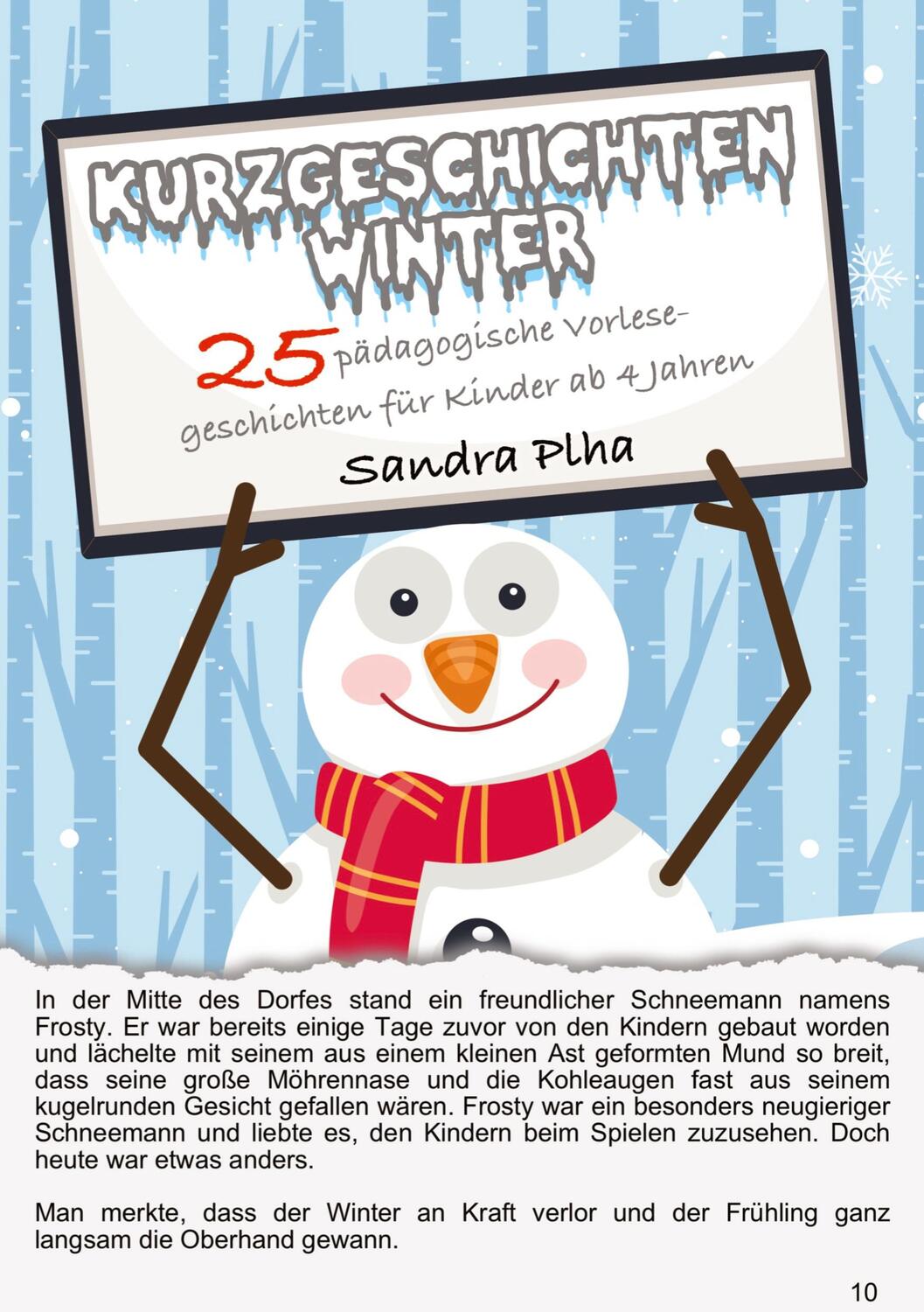 Cover: 9783384038258 | KitaFix-Kurzgeschichten Winter | Sandra Plha | Taschenbuch | Paperback
