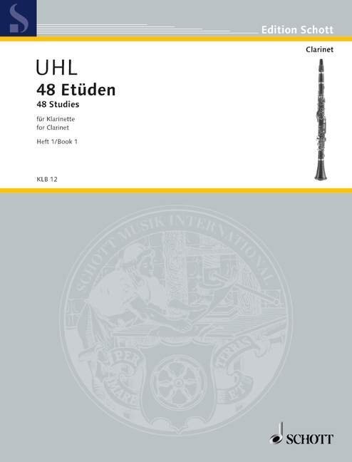 Cover: 9783795795122 | 48 Etüden 1 | Klarinette., Edition Schott - Klarinetten-Bibliothek 1