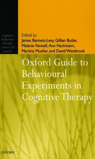 Cover: 9780198529163 | Oxford Guide to Behavioural Experiments in Cognitive Therapy | Buch